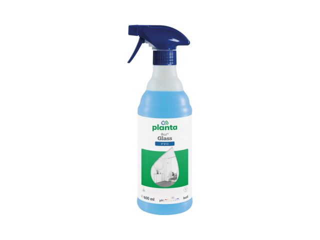 P912  Buz Glass - Eco-friendly ready-to-use glass cleaner, 600 ml bottle